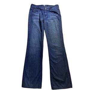 7 For All Man Kind Bootcut Jeans Women's 29 x 32 Medium Wash